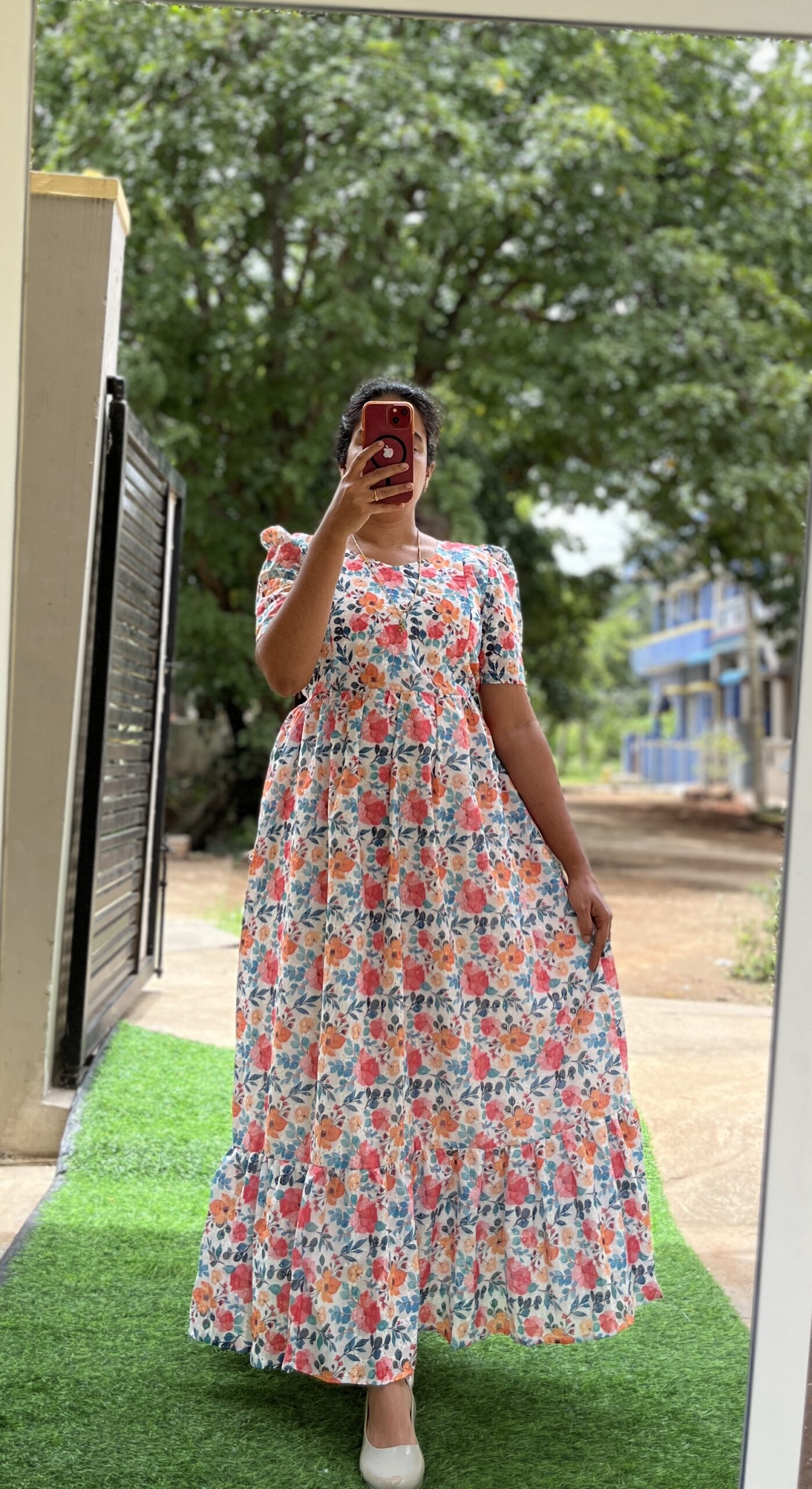 Maternity/Feeding kurti - Hakoba Blush