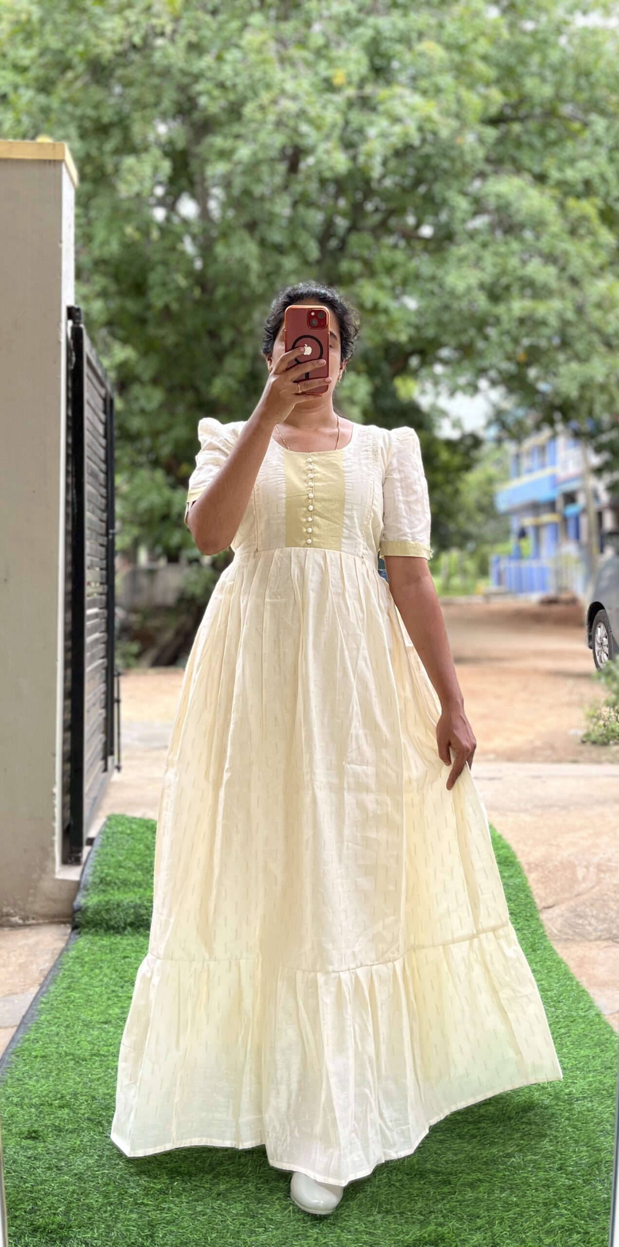 Maternity/Feeding kurti - Slubsilk Kerala Style