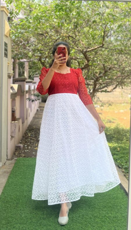 Maternity/Feeding Maxi  - Net schiffly