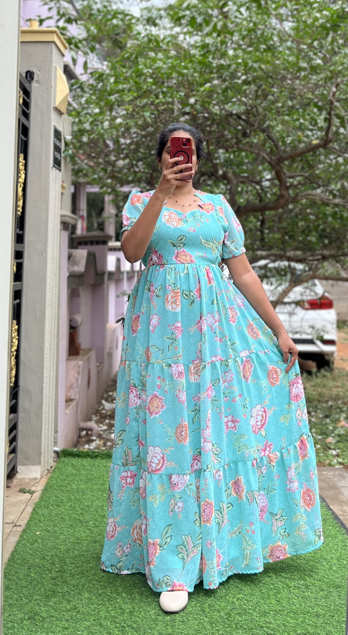 Georgette Maternity/ Feeding Maxi - 3tier - Georgette RR Rama