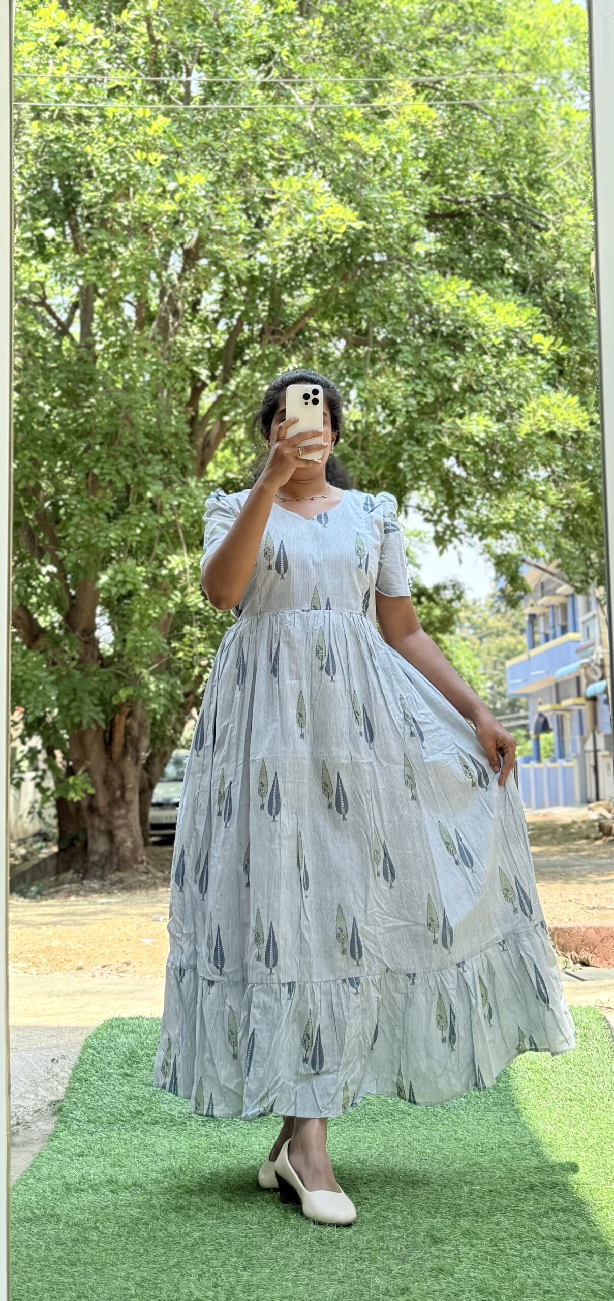 Cotton Maternity/Feeding kurti - Cotton Thilagam