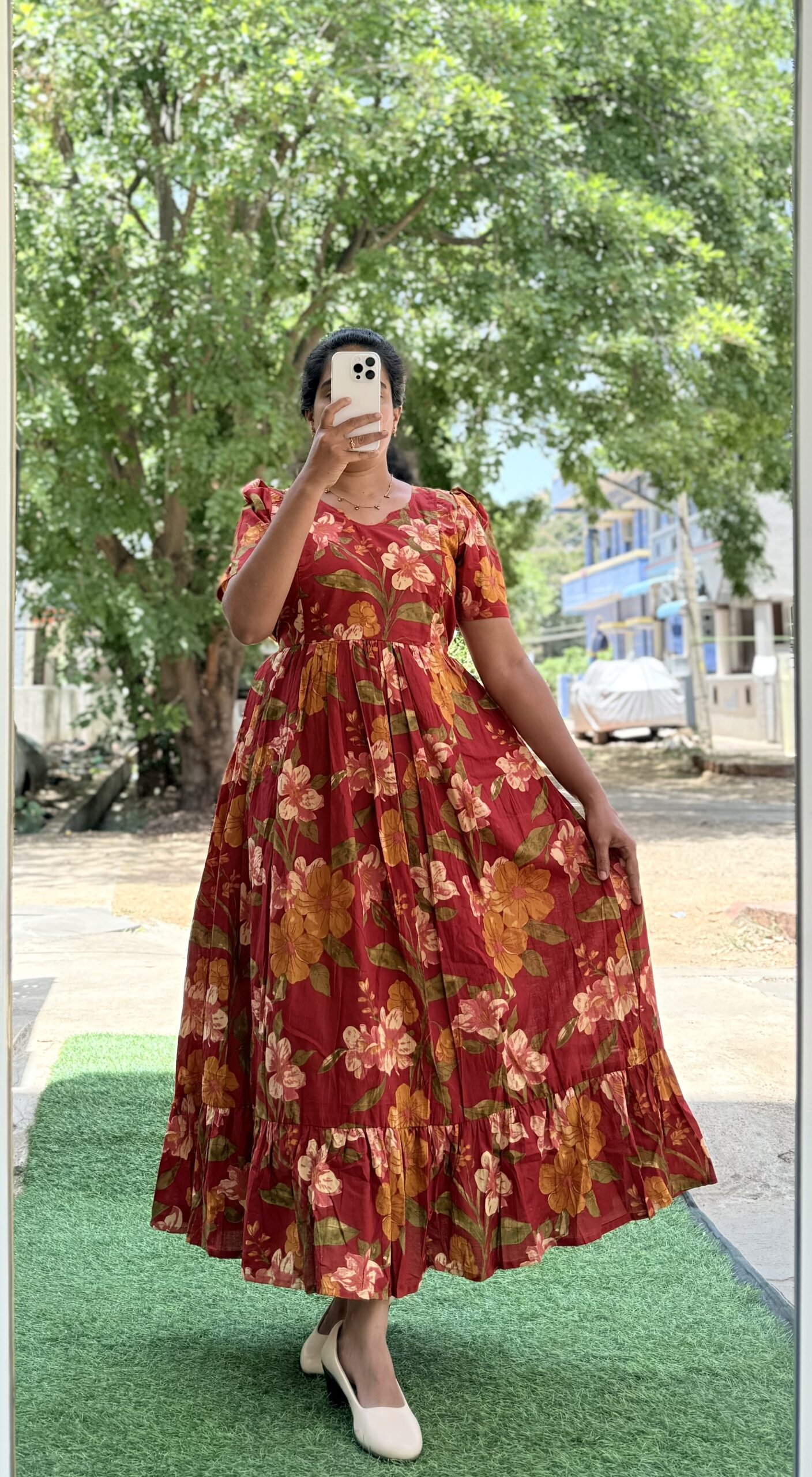 Cotton Maternity/Feeding kurti - Cotton Tara new