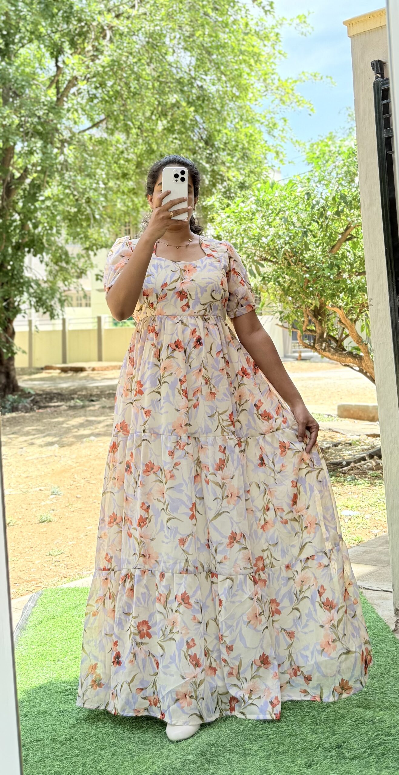 Georgette Maternity/ Feeding Maxi - 3tier - Georgette RR Tia