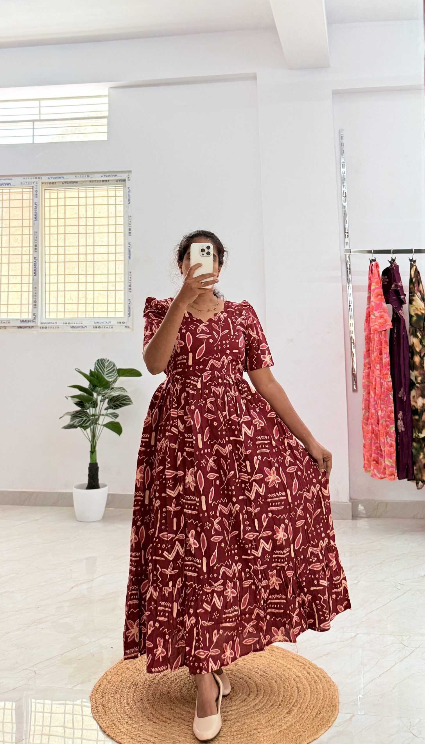 Cotton Maternity/Feeding kurti - Cotton waves