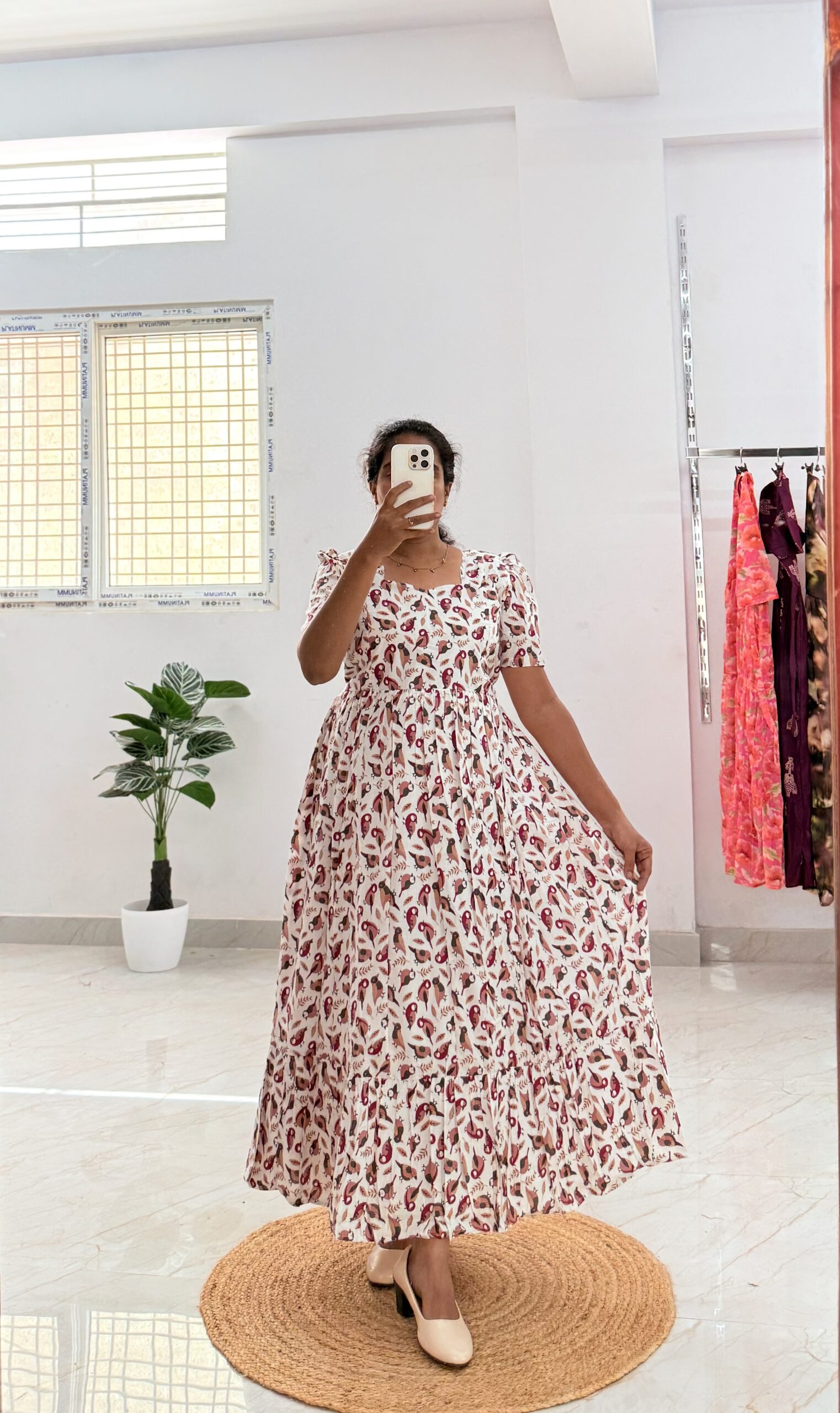 Cotton Maternity/Feeding kurti - Cotton sparrow