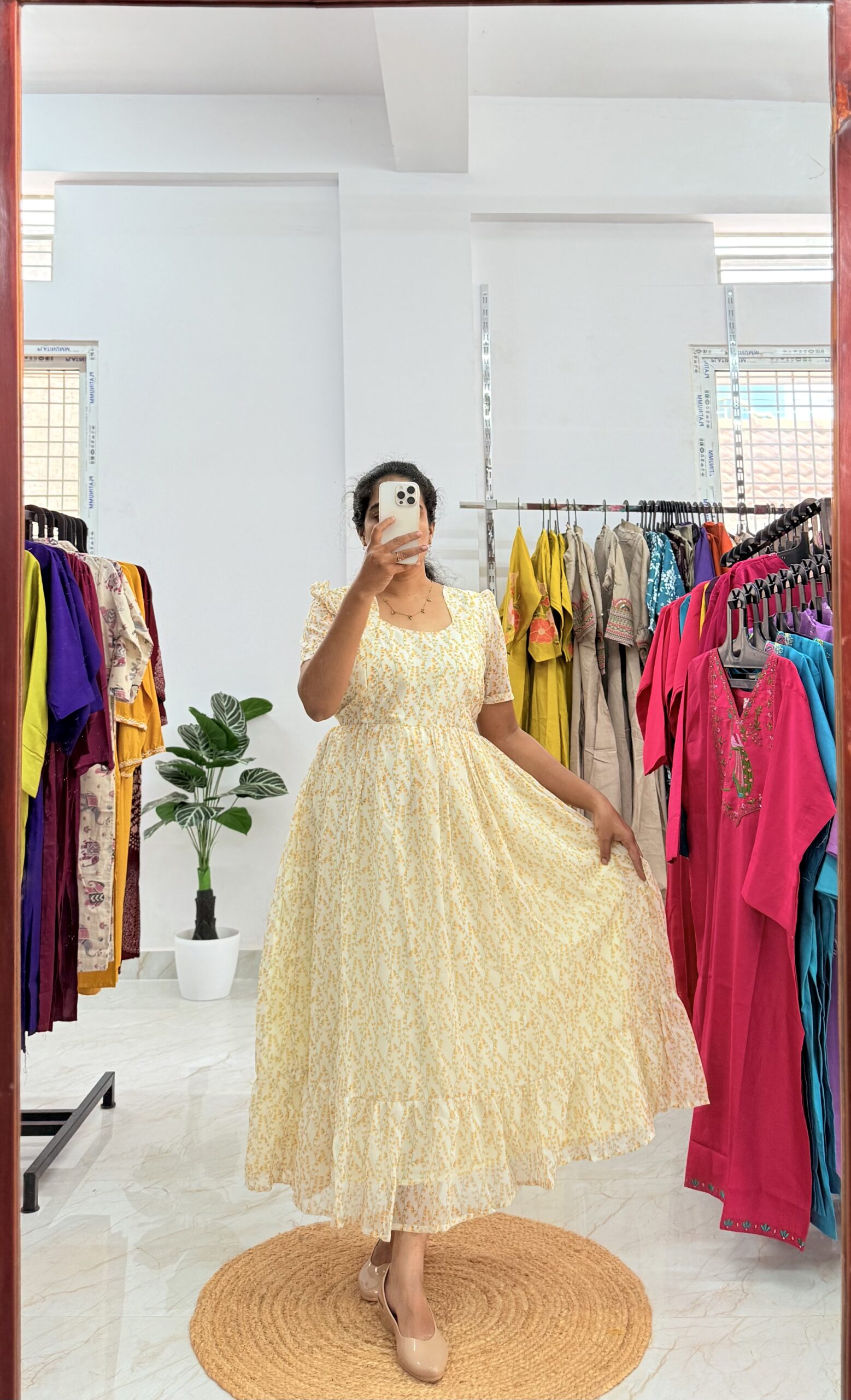 Georgette Maternity/ Feeding Maxi - 2tier - Georgette yalini