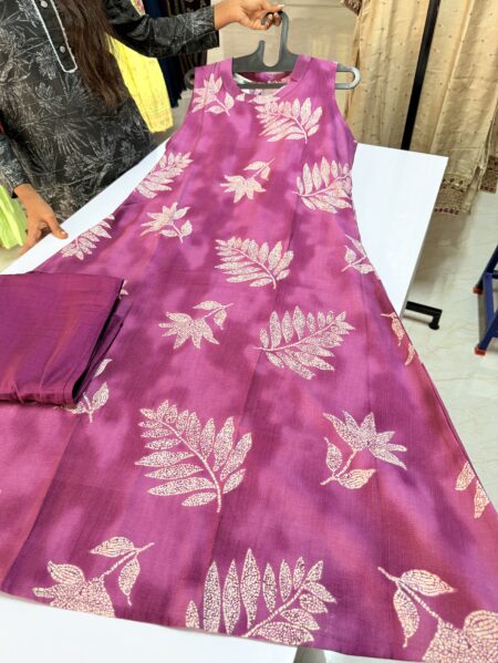 Co-ord Set - Purple-CS015