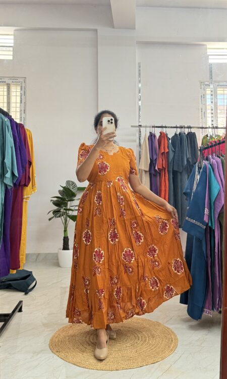 Cotton Maternity/Feeding kurti - Cotton Myna